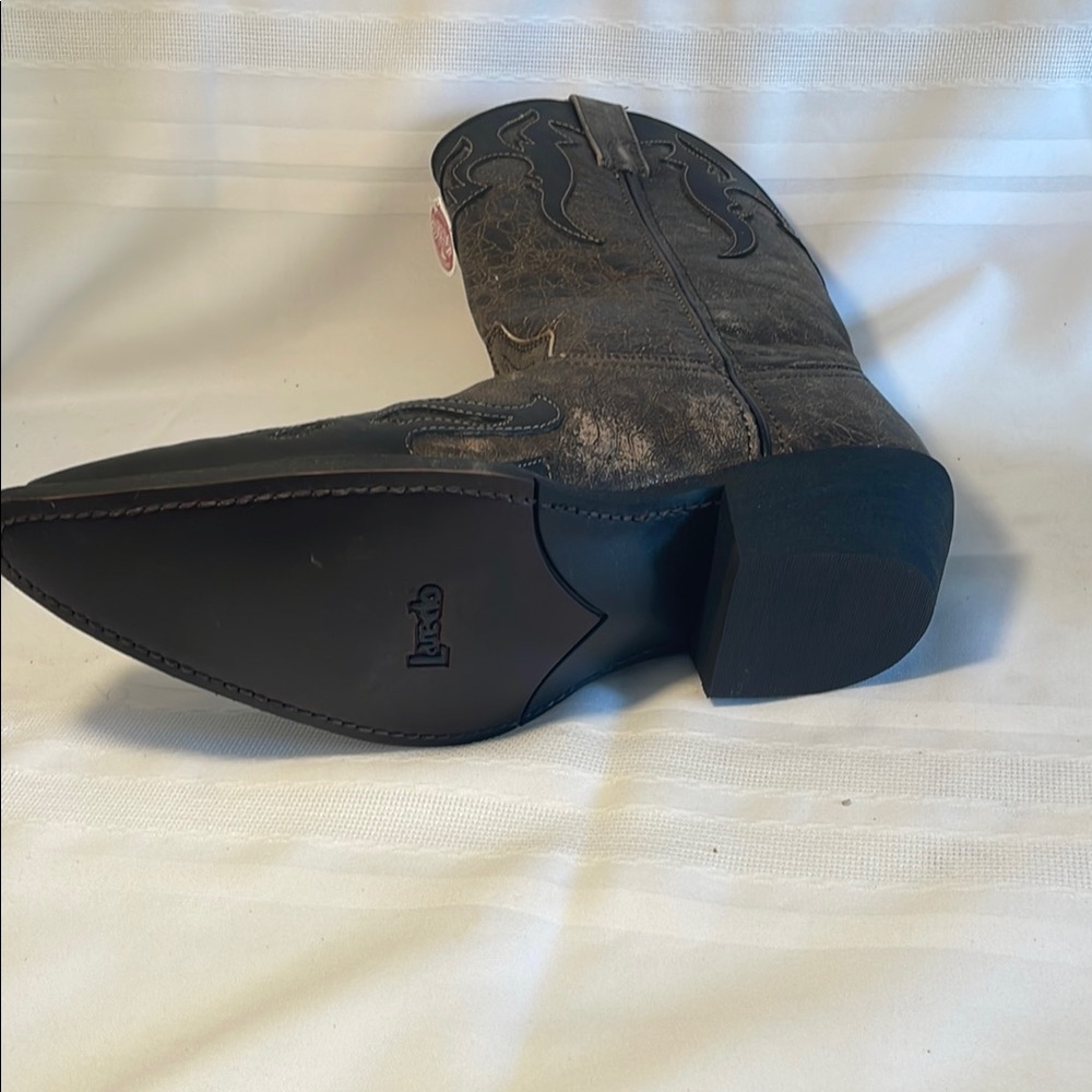 Men's Laredo Shadow Cowboy Boot 6766 - Picture 6 of 8